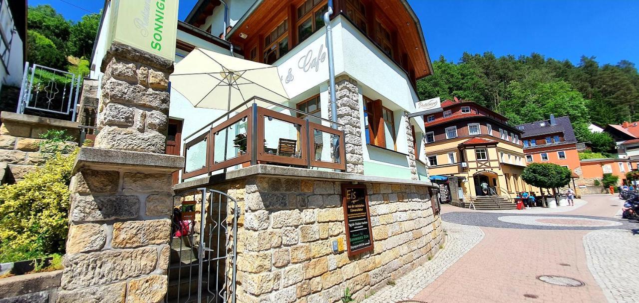 Sonniges Eck Ferienwohnung 1 Rathen Exterior photo